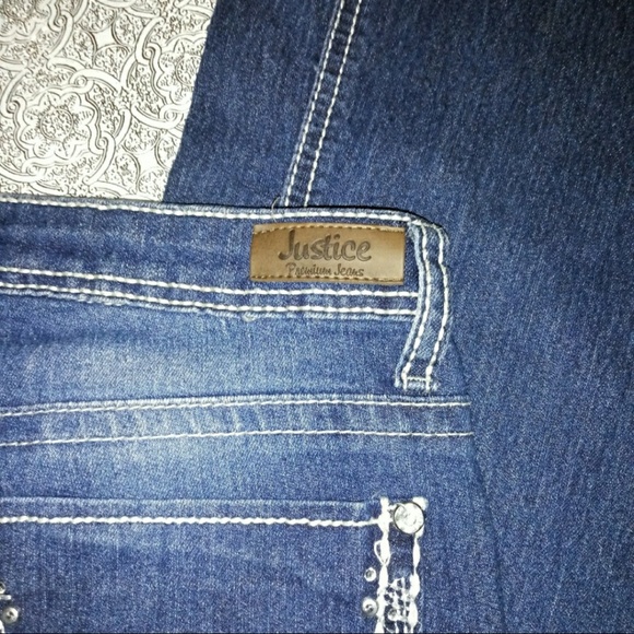Justice Premium Wide Leg Jeans - Picture 4 of 8